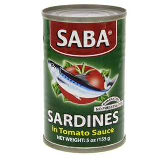 Saba Sardines (regular) 155g