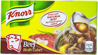 Knorr Cubes Beef 60g