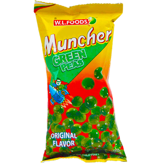 WL Muncher Green Peas Original 70g