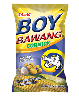Boy Bawang Cornicks - Garlic 90g