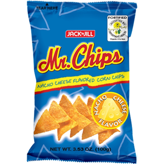 J&J Mr. Chips Nacho Cheese 100g