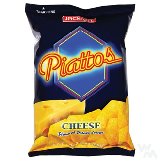 J&J Piattos Potato Chips - Cheese Flavor 85g