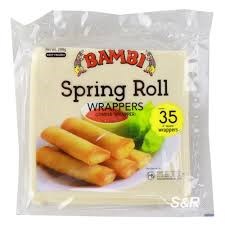 Bambi Spring Roll Wrapper 200g - Small 