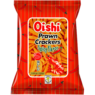 Oishi Prawn Crackers - Spicy 60g