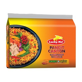 LM! Pancit Canton 6's Sweet & Spicy 60g