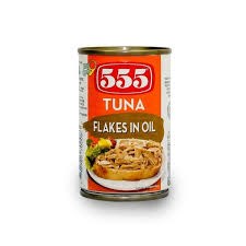 555 Tuna Flakes in Vegetable Oil 155g