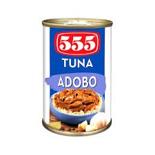 555 Tuna Flakes Adobo 155g