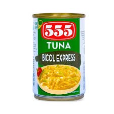 555 Tuna Flakes Bicol Express 155g