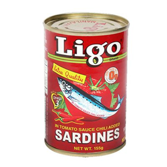 Ligo Sardines - Hot 155g