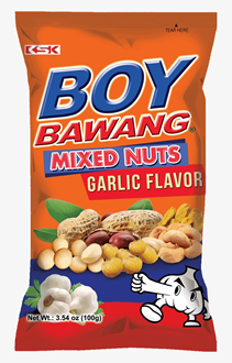 Boy Bawang Mixed Nuts - Garlic 100g