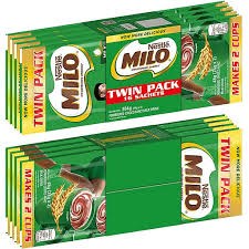 Nestle Milo Energy Drink Twin Pack 384g (48g x 8pcs)