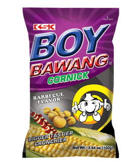 Boy Bawang Cornicks - BBQ 100g