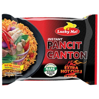 LM! Pancit Canton 6's Hot Chili 60g