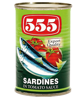 555 Sardines Regular 155g