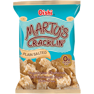 Oishi Marty's Crackling Plain Salted 90g