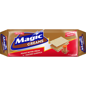 J&J Magic Cream Peanut Butter 10's 280g