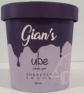 Gian's Sorbetes - Ube 450ml