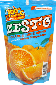 Zesto Juice Orange 10's (SUP) 200ml