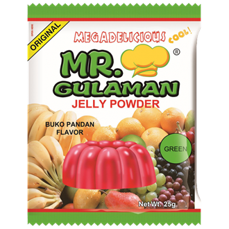 Mr. Hat Gulaman Buko Pandan Flavour 250g