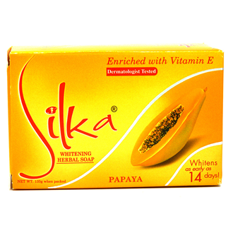 Silka Papaya Whitening Soap (Orange) 72x135g
