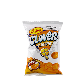 Leslie Clover Chips - Chili & Cheese 85g