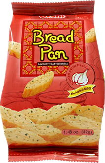 Oishi Bread Pan Toasted Garlic Flavor 42g