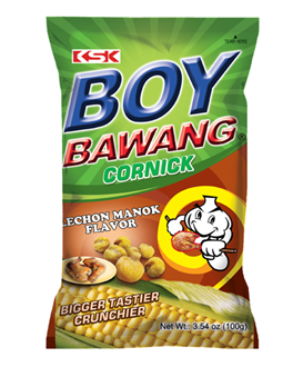 Boy Bawang Cornicks - Lechon Manok 90g