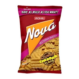 J&J Nova Country Cheddar Mega Pack 160g