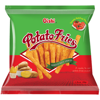 Oishi Potato Fries - Ketchup 50g