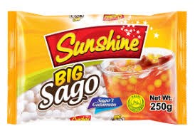 Sunshine Big Sago Tapioca Pearls 250g