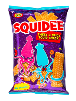 Lala Squidee Sweet & Spicy Squid Snack 100g