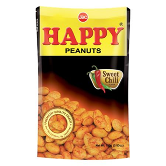 Happy Peanuts Sweet Chilli 100g
