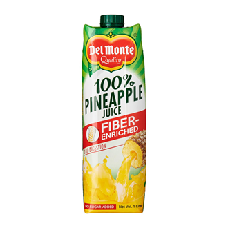 Del Monte Pineapple Juice Tetra 1L