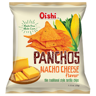 Oishi Panchos Tortilla Nacho Cheese 85g
