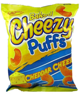 Leslie's Cheezy Puff Cheddar 55g
