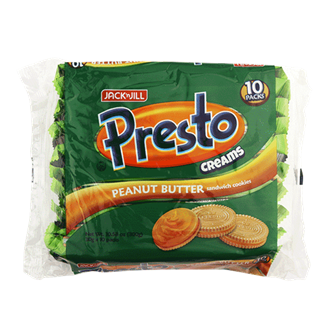 Presto Creams Peanut Butter 20x10x30g