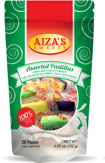 Aiza's Assorted Pastillas 133g