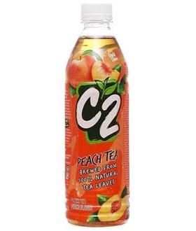 C2 Black Tea Peach 455ml