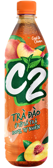 C2 (VN) Black Tea Peach 455ml