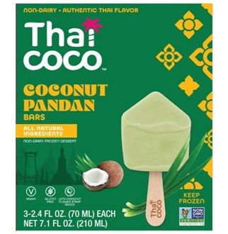 Frozen Thai Coco Fruit Pop 3's - Pandan 210ml