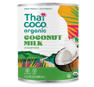 Thai Coco Organic Coconut Milk 400ml
