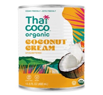 Thai Coco Organic Coconut Cream 400ml