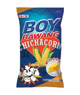 Boy Bawang Chichacorn - Cheese 100g
