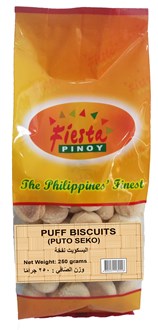 Fiesta Pinoy Puff Biscuits (Puto Seko) 250g 