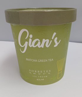 Frozen Gian's Ice Cream - Matcha Green Tea 472ml