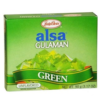 Lady's Choice Alsa Gulaman - Green 90g