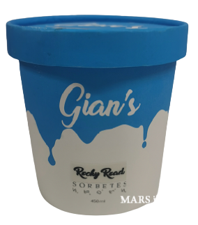 Frozen Gian's Ice Cream - Rocky Road 450ml