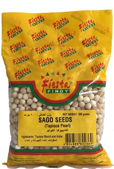 Fiesta Pinoy Sago Seeds (Tapioca Pearl) 500g