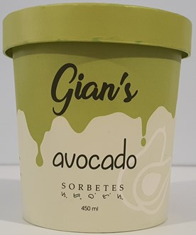 Gian's Sorbetes - Avocado 450ml