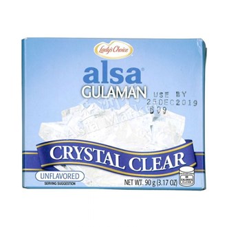 Lady's Choice Alsa Gulaman - Crystal Clear 90g